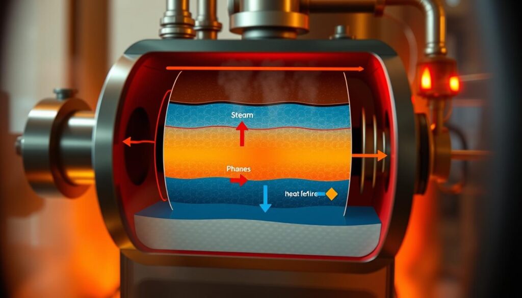Heat on the Move: Conduction, Convection, and Phase Change in Steam Engines